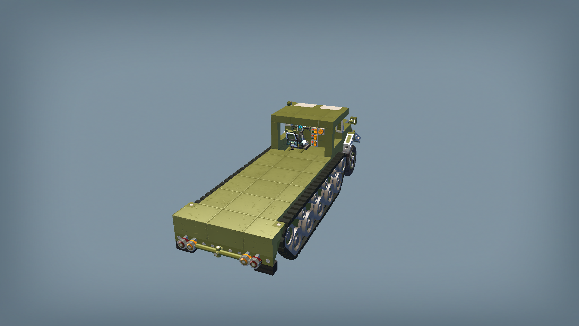 Halftrack for low physics settings