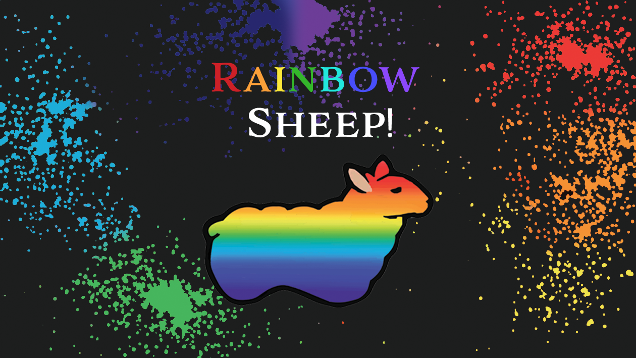 Rainbow Sheep! (Jeb_ Easter Egg)