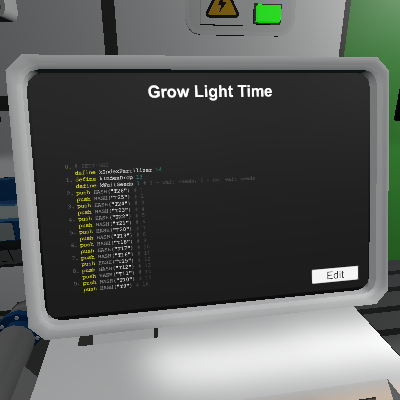 Grow Light Time