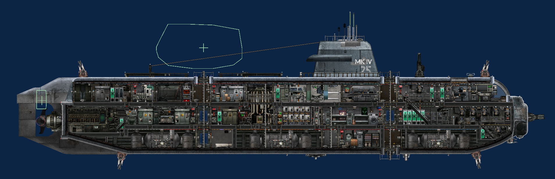 S.S. Minnow MK IV – Barotrauma Mod