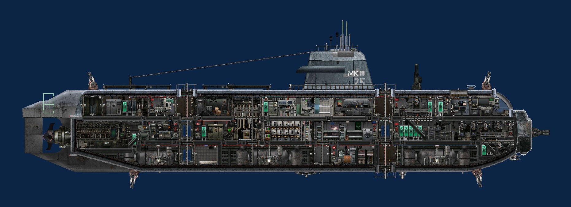 S.S. Minnow MK III – Barotrauma Mod
