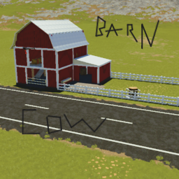 1900-1960s Stereotypical Barn - cow setup