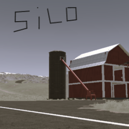 Vintage Stone Silo