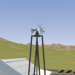 Vintage windmill