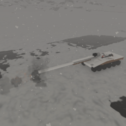 DW M-427 Davis's Sniper Tank Destoyer (Snow)
