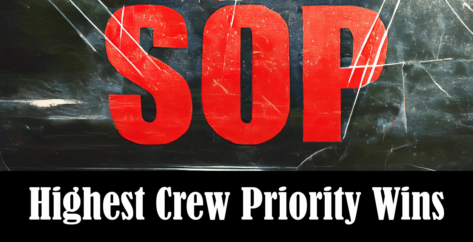 UBOAT SOP: Highest Crew Priority Wins