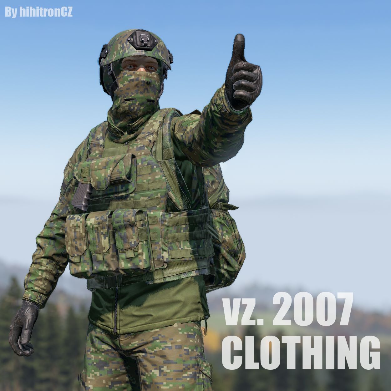 vz. 2007 reskin clothes