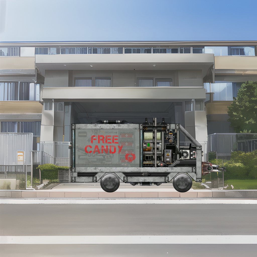 Free Candy Van [SHUTTLE] – Barotrauma Mod