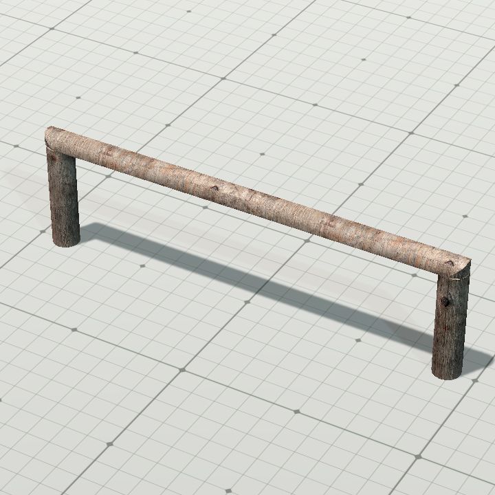 Log bench