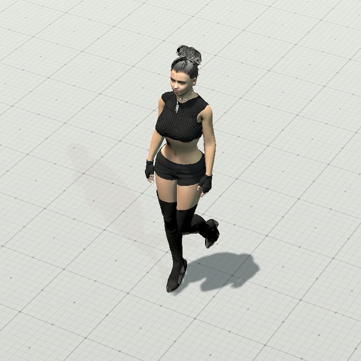 walking woman