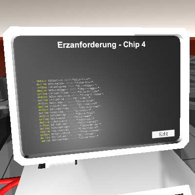Erzanforderung - Chip 4