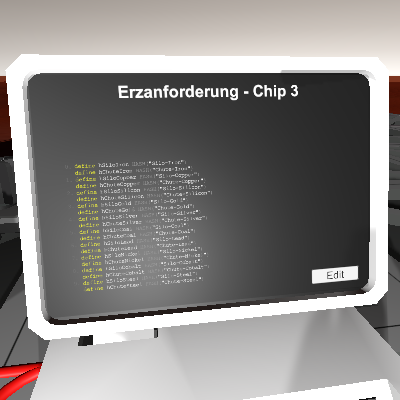 Erzanforderung - Chip 3
