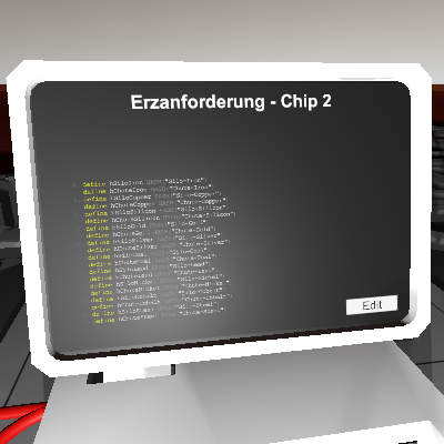 Erzanforderung - Chip 2