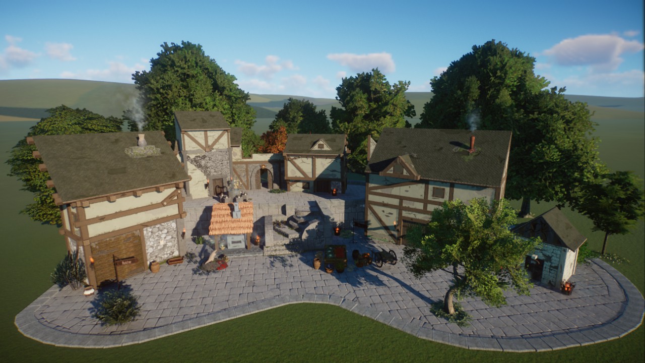 Medieval Market Place