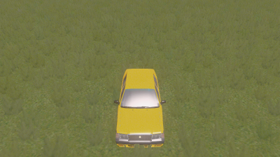 Toyota Crown Comfort Yellow