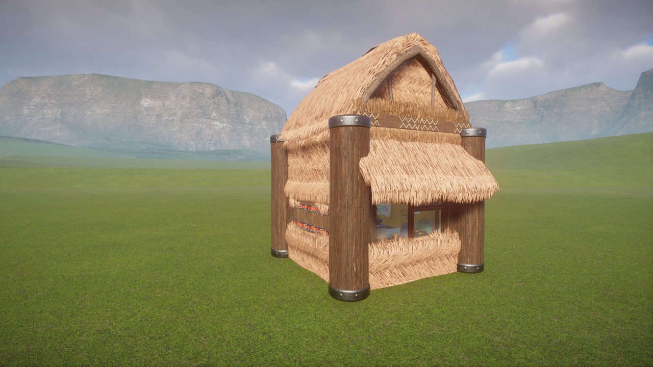 Primate Keepers hut Base Game