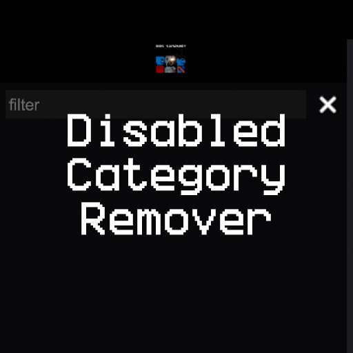 Disabled Categories Fix