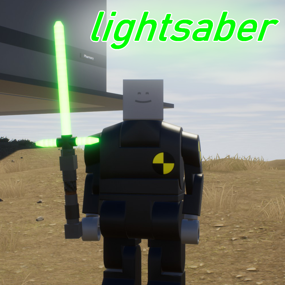 light saber i built  from memory