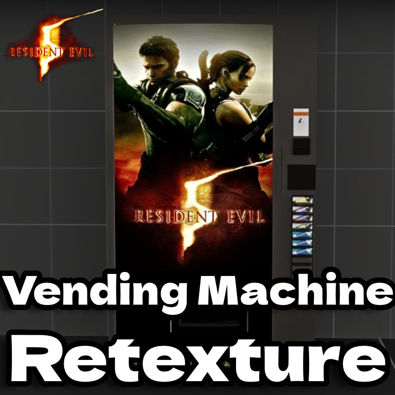 Resident Evil 5 - Vending Machine (Retexture)

