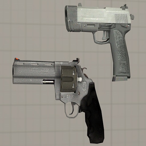 Mickyan's High Definition Animated Pistols (Props)