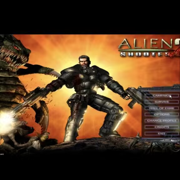 孤胆枪手主菜单和菜单音乐(AlienShooter)→UI BGM