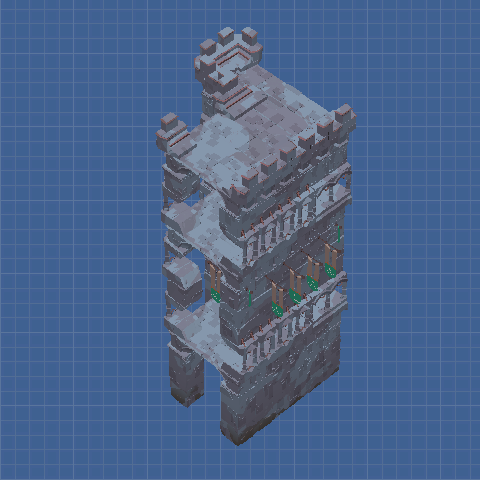 Tileable bulwark v2 - straight line