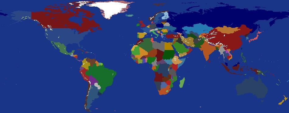 World Map (Large) - Friends Map (UPDATED SEP. 2024)