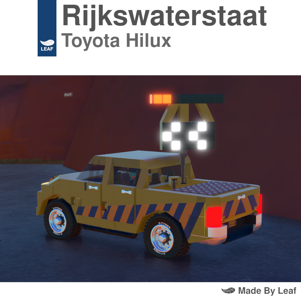 Toyota Hilux Rijkswaterstaat