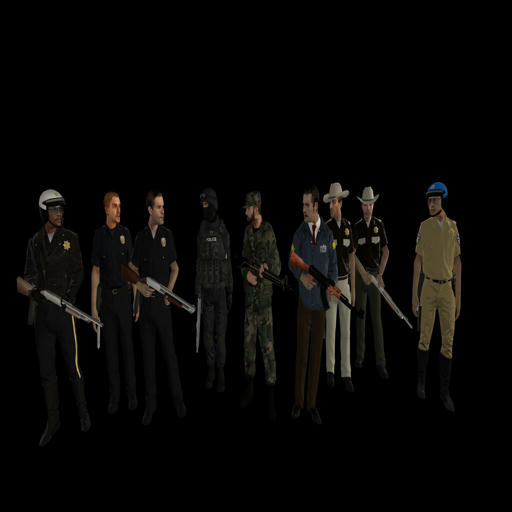 Sentry's GTA SA Police TFA Spawns