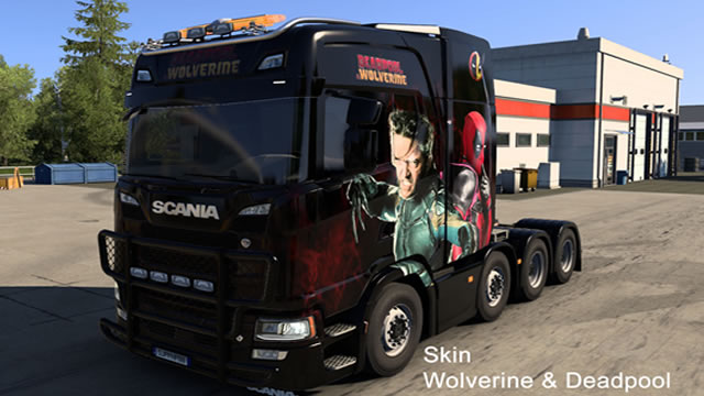 Skin Wolverine & Deadpool