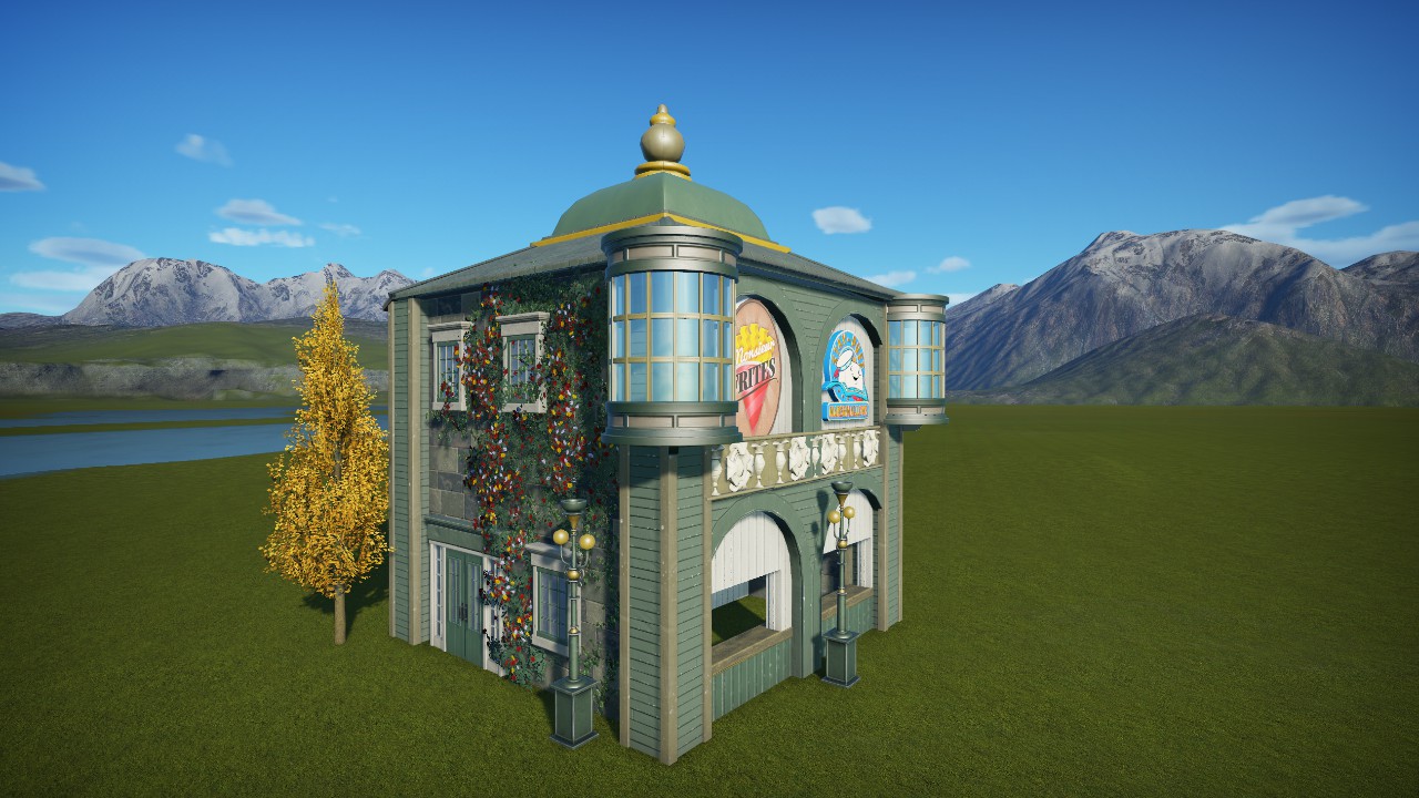 Victorian 2-Shop Shell