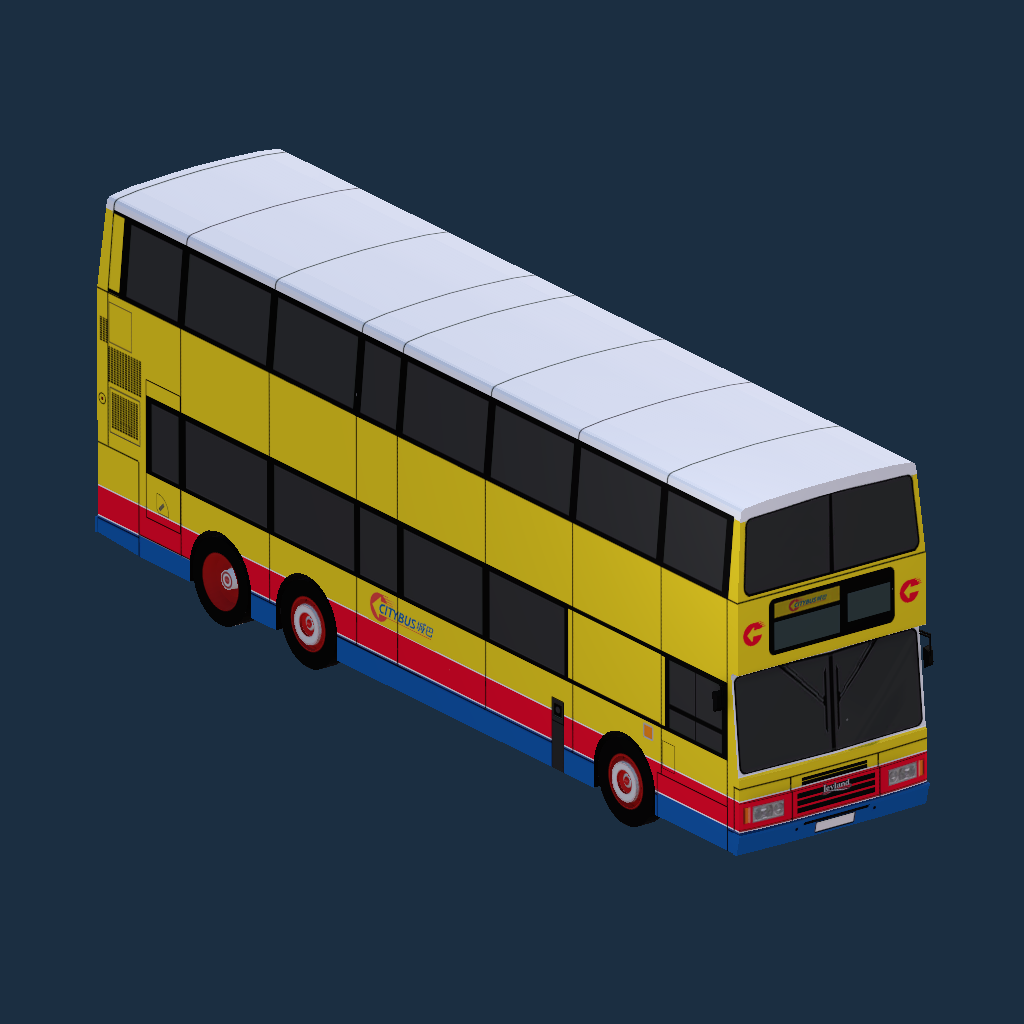 CTB Leyland Olympian 12M ALX Body Single Door