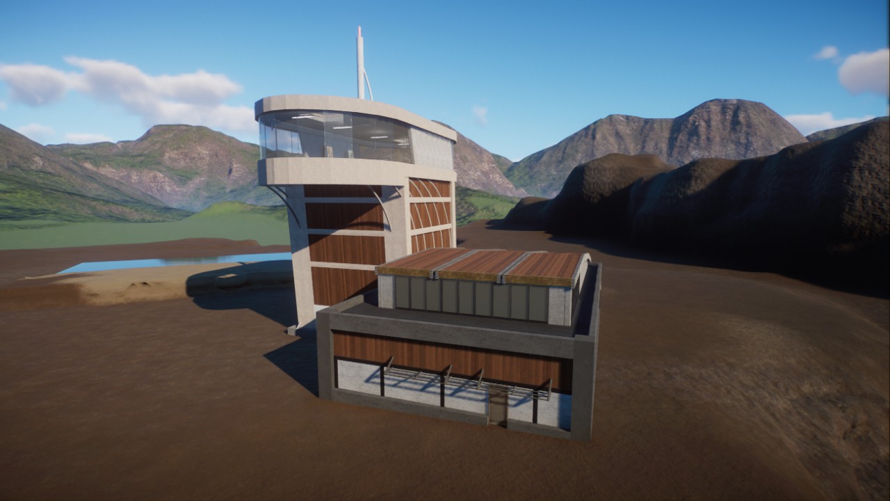 Jurassic World Evolution 2 Viewing Platform (Working)