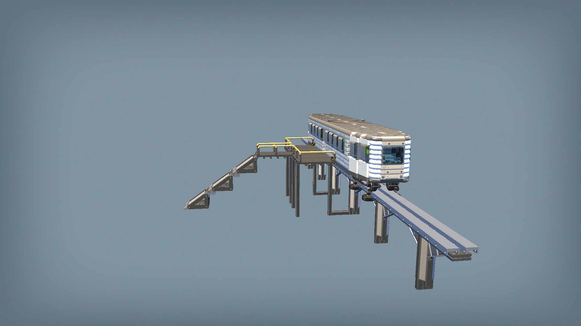 Monorail v,5 station with locko