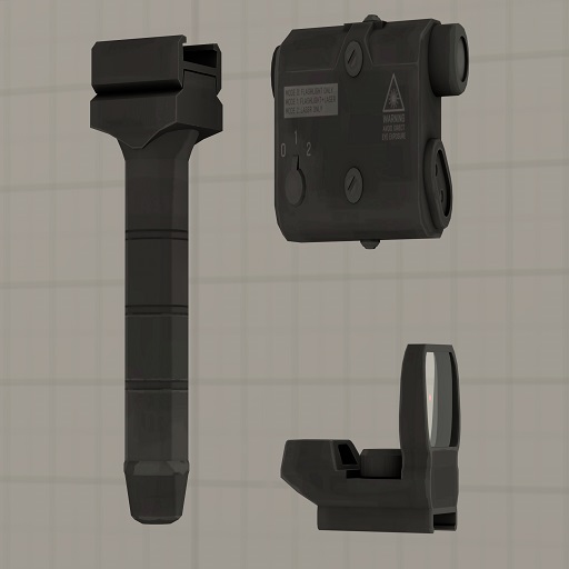 Team Fortress 2 Enhanced ChoEv's Guns Attachments (Props)
