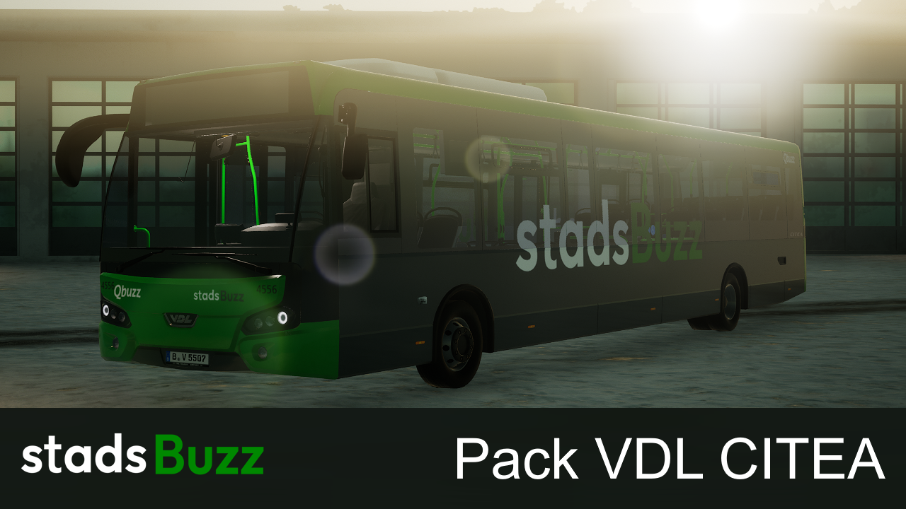 Qbuzz stadsBuzz Pack VDL CITEA Pack