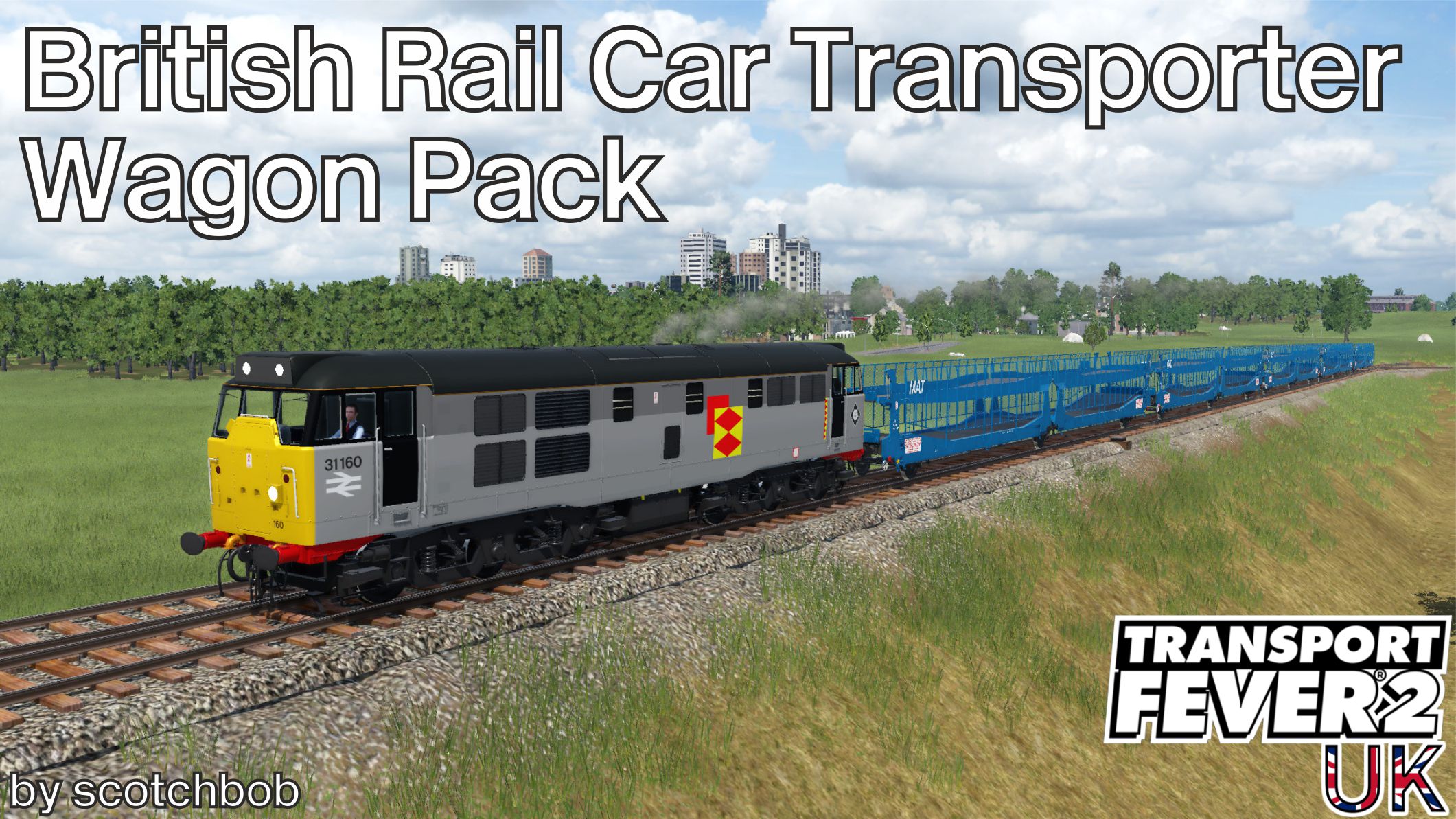 British Rail Car Transporter Wagon Pack