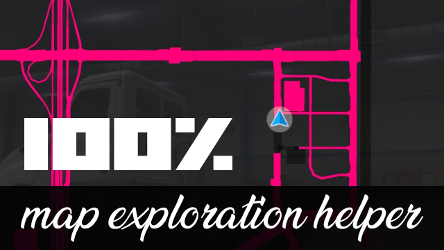 100% map exploration helper