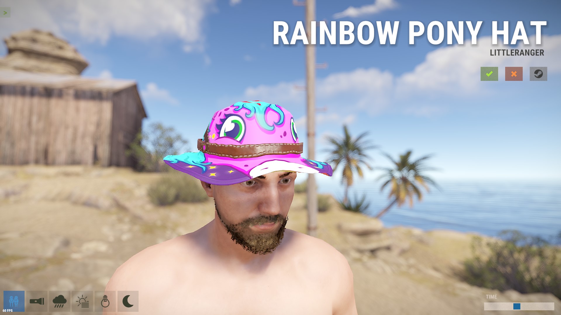 Rainbow Pony Boonie