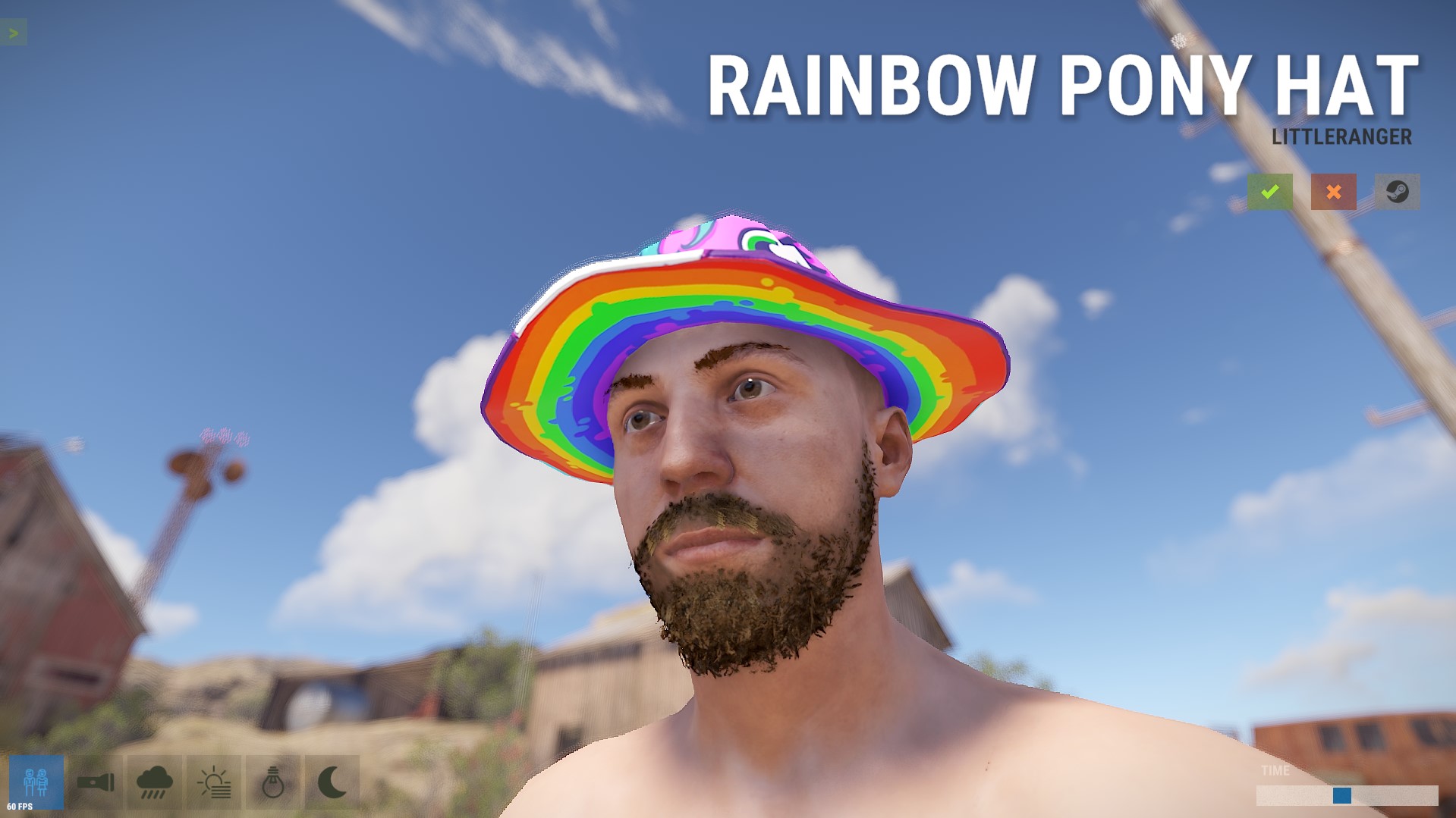 Rainbow Pony Boonie