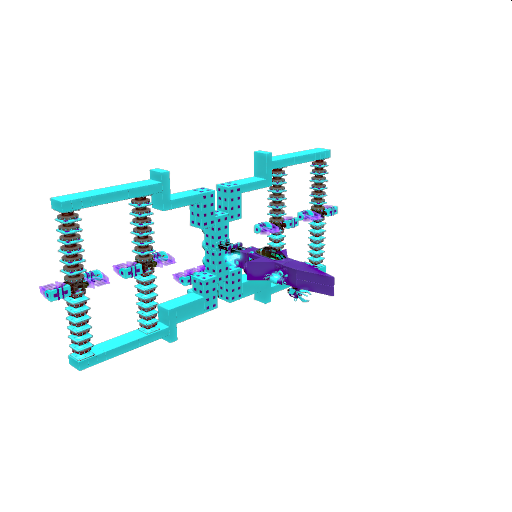 mini space ship with detatchable hyper drive ring