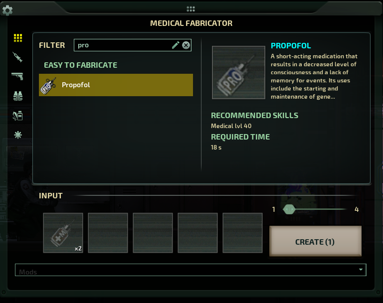 Jimmys propofol overide – Barotrauma Mod