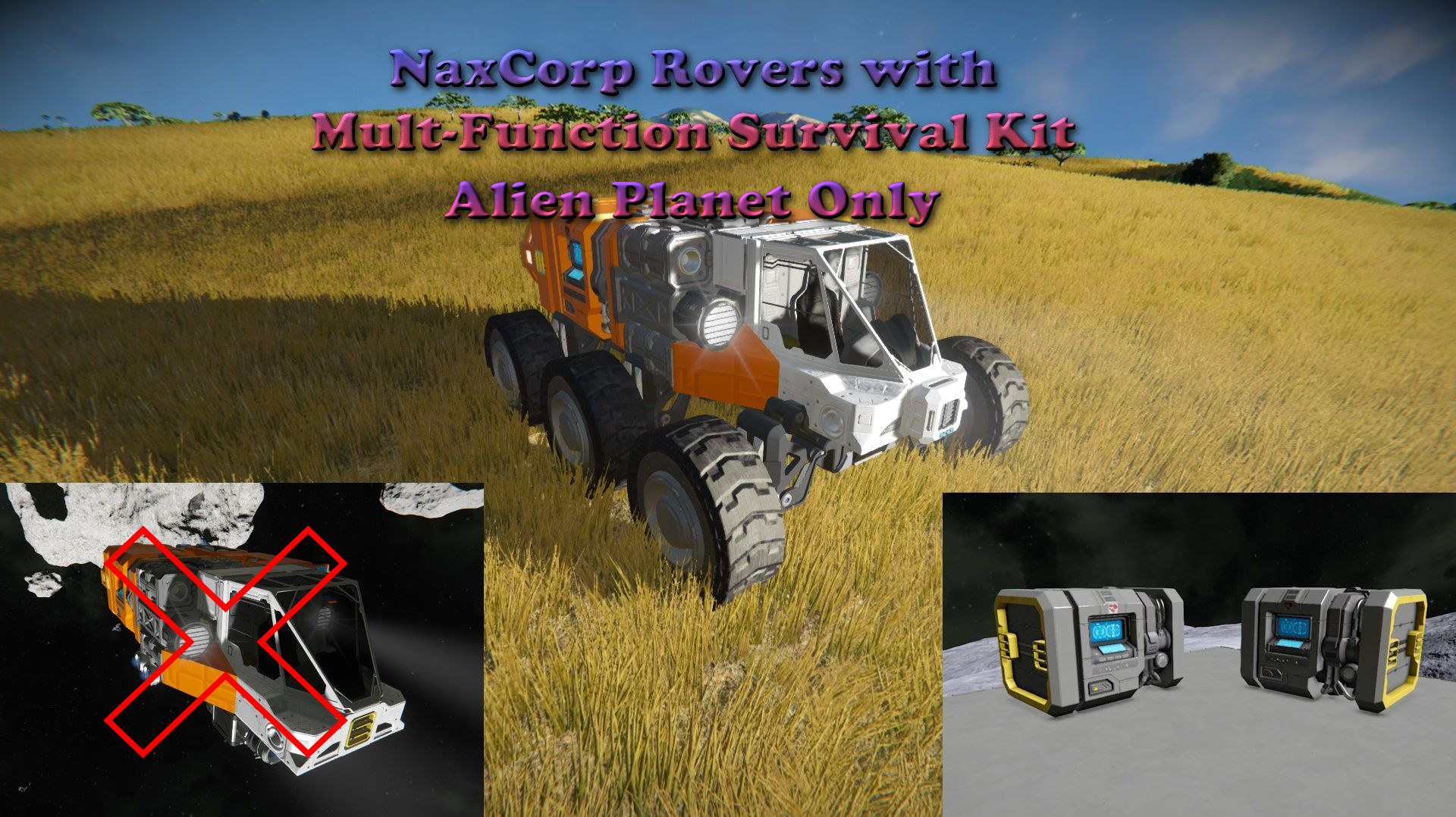 NaxCorp Rovers with MFSK - Alien Only