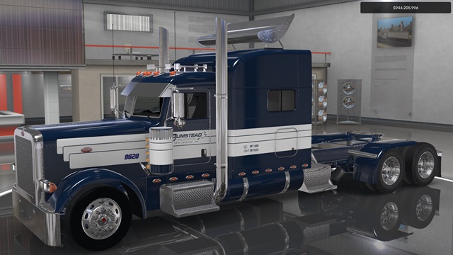 Bumstead Trcuking skin pack for the SCS Peterbilt 389. All Cabs