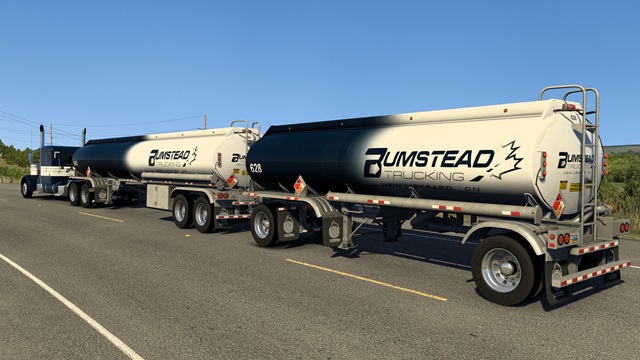 Bumstead Trcuking skin pack for the SCS Fuel Tanker. All Trailer Lengths