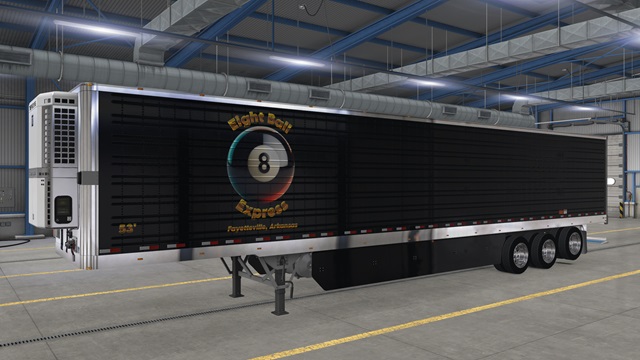 Eight Ball Express SCS Box Trailer Skin Pack. All Chain Configurations