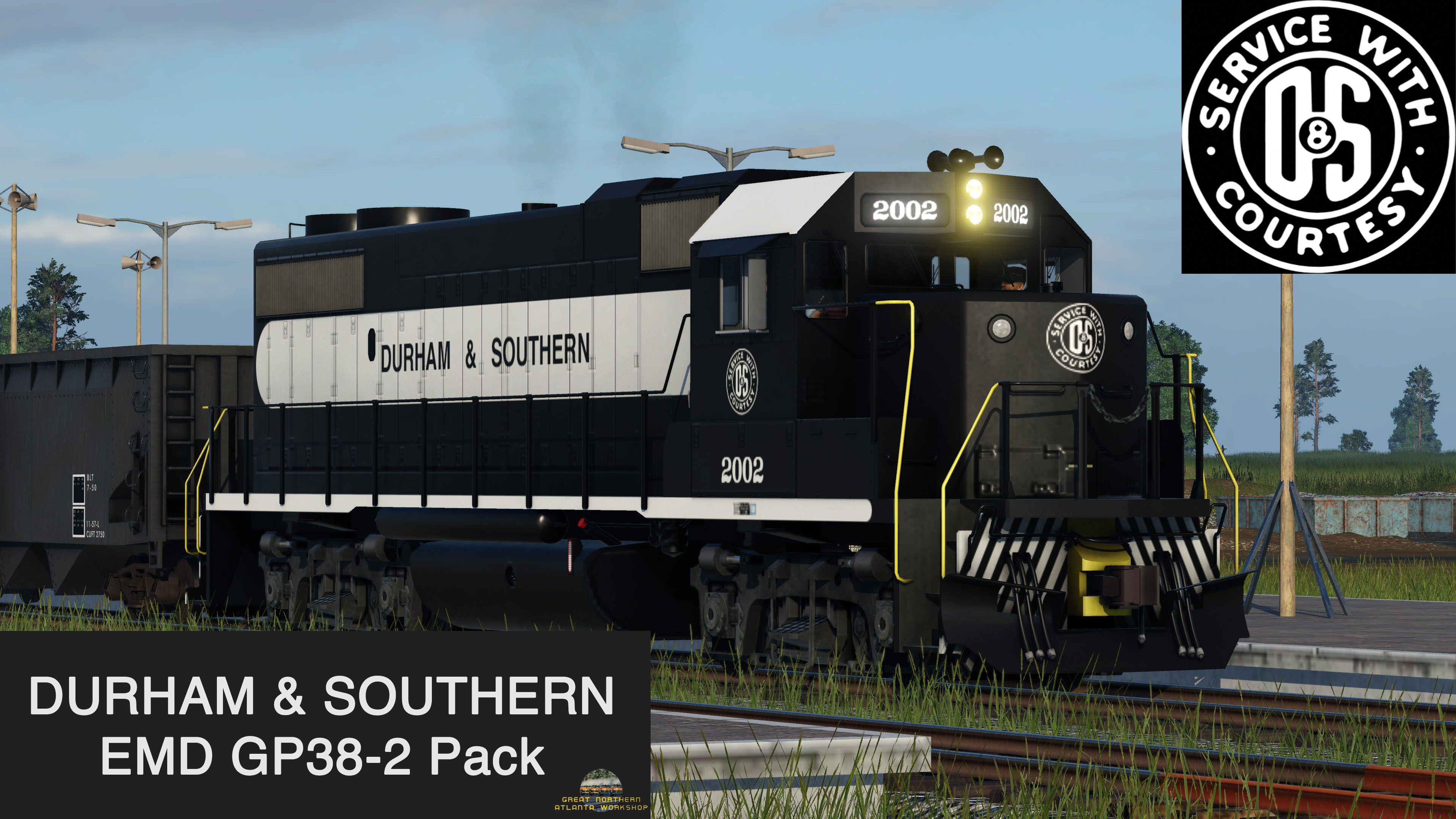 Durham & Southern Railway EMD GP38-2