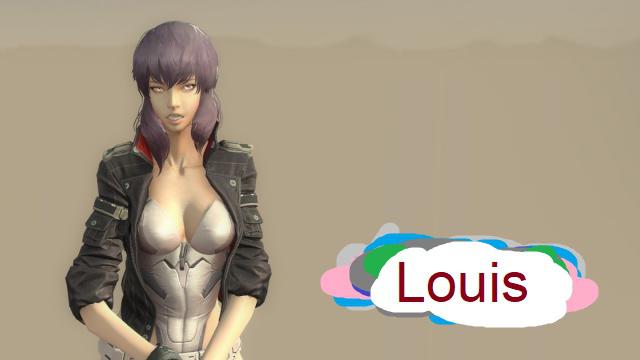 Motoko Kusanagi Updated (Replace Louis)
