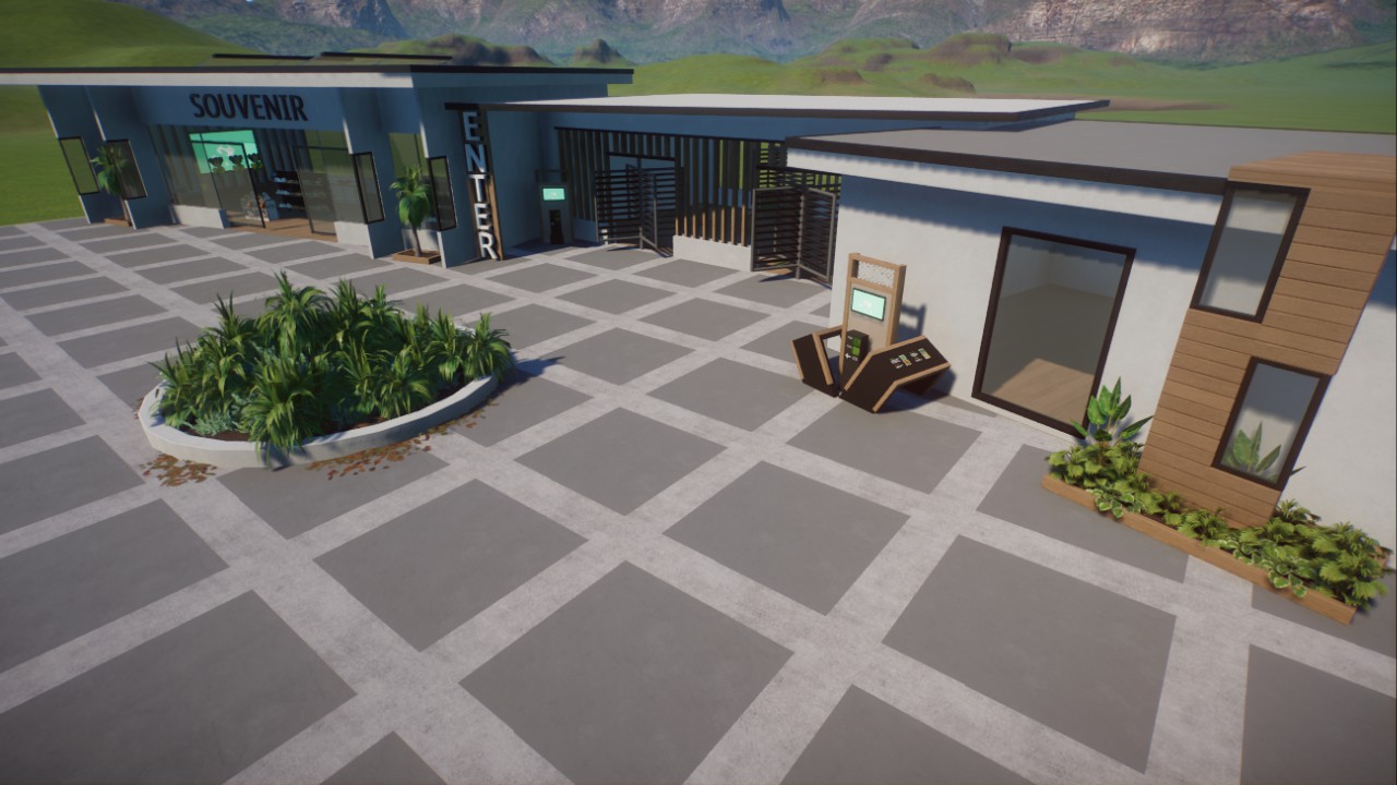 Zoo Entrance - Modern Style By Adamup