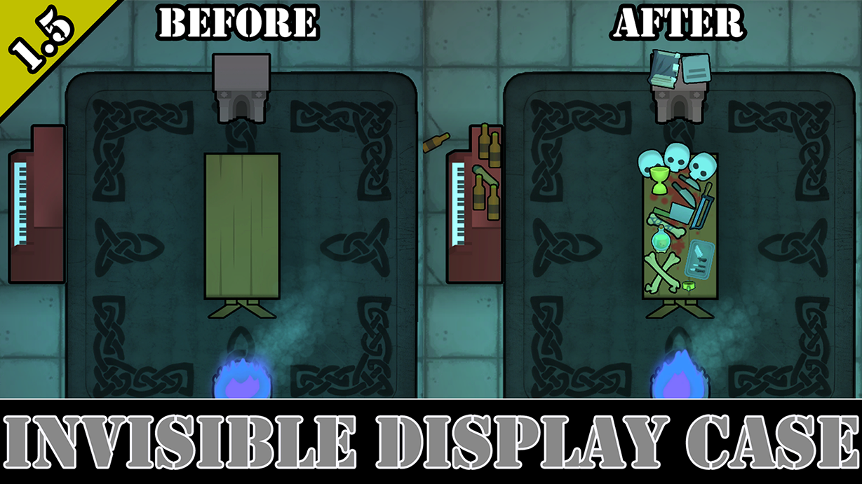 Invisible Display Case (Decorative Display Spot)